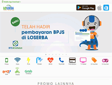 Tablet Screenshot of loserba.com